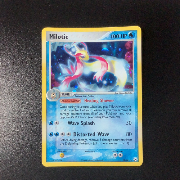 Pokemon EX Hidden Legends - Milotic - 012/101-011567 - New Holo Rare card