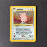 Pokemon Base Set 2 - Clefable - 005/130*U - Used Holo Rare card