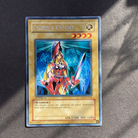 Yu-Gi-Oh Elemental Energy - Queen’s Knight - EEN-EN005 - 1st edition Used Rare card