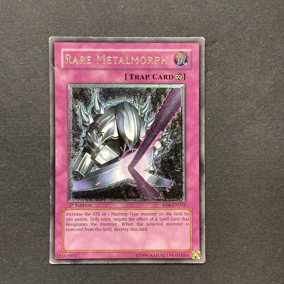 Yu-Gi-Oh Rise of Destiny -  Rare Metalmorph - RDS-EN052u*U - Used Ultimate Rare card