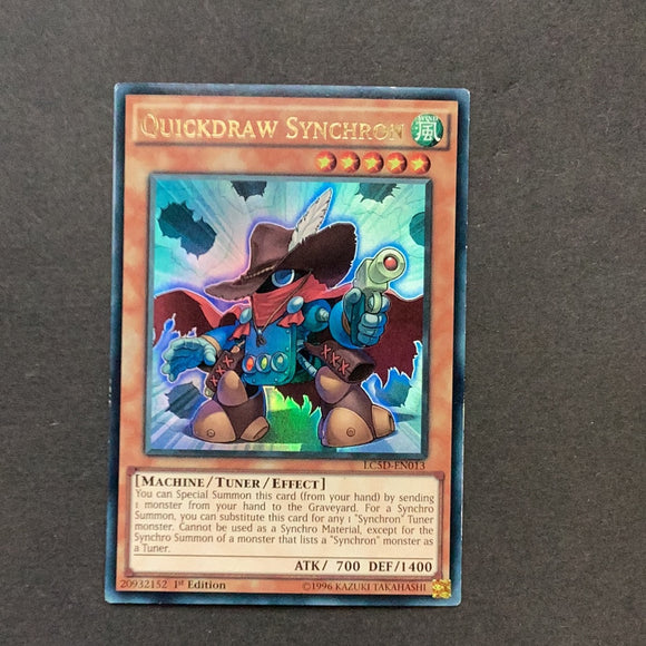 Yu-Gi-Oh Legendary Collection 5D's - Quickdraw Synchron - LC5D-EN013 - Used Ultra Rare card