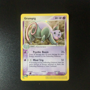 *Pokemon EX Dragon - Grumpig - 06/97 - New Holo Rare card