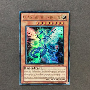 Yu-Gi-Oh Photon Shockwave - Galaxy-Eyes Photon Dragon - PHSW-EN011 - Played Ultra Rare card