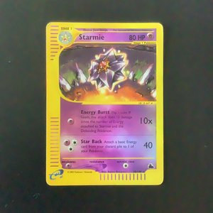 Pokemon Skyridge - Starmie - 030/144 - As New Reverse Holo card