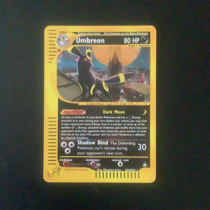 *Pokemon Aquapolis - Umbreon - H29/H32 - Used Holo Rare card