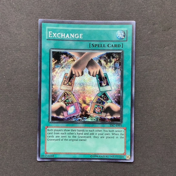 Yu-Gi-Oh!  Exchange TSC-E001 Prismatic Secret Rare Used
