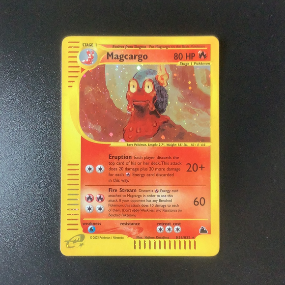 *Pokemon Skyridge - Magcargo - H16/H32 - New Holo Rare card