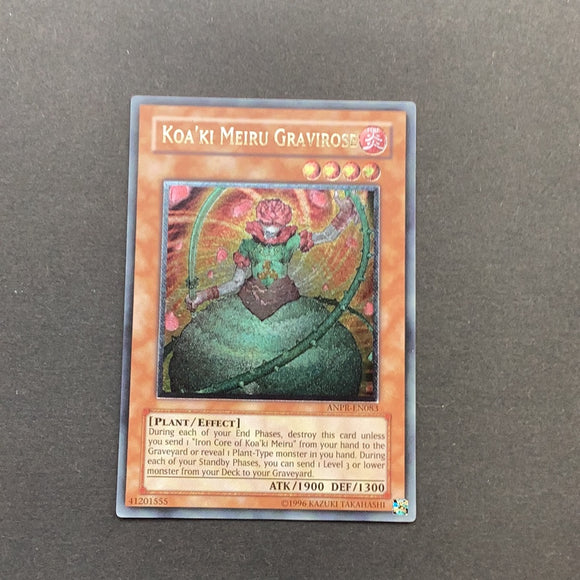 Yu-Gi-Oh Ancient Prophecy - Koa'ki Meiru Gravirose - ANPR-EN083 - Near mint Ultimate Rare card