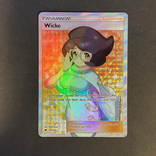 Pokemon Sun & Moon Burning Shadows - Wicke - 147/147