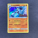*Pokemon Sun & Moon Promos - Crabominable - SM47 - As New Rare Holo Burning Shadows Stamped Promo Card