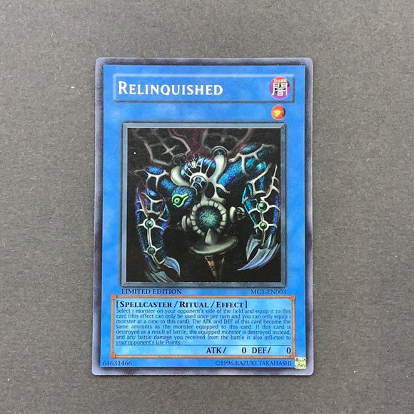 Yugioh Relinquished MC1-EN003 Limited Edition