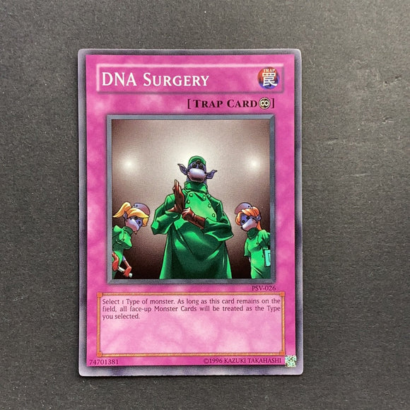 Yu-Gi-Oh Pharaoh's Servant - DNA Surgery - PSV-026*Near Mint - Common Card Empire Yu-Gi-Oh Pharaoh's Servant - DNA Surgery - PSV-026*Near Mint - Common Card Empire