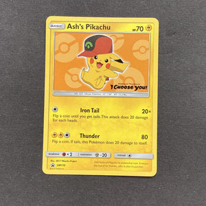 Pokemon Sun & Moon Promos - Ash's Pikachu - SM110