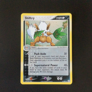 *Pokemon EX Hidden Legends - Shiftry - 014/101 - As New Holo Rare card