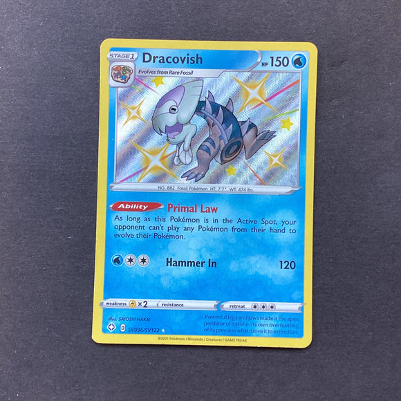 Pokemon Sword & Shield Shining Fates - Dracovish - SV036/SV122 - As Ne Card Empire Pokemon Sword & Shield Shining Fates - Dracovish - SV036/SV122 - As Ne Card Empire