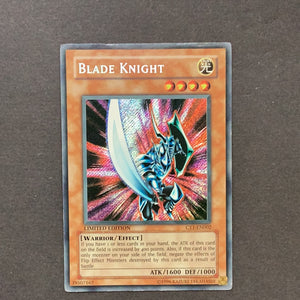 Yu-Gi-Oh Collectors Tin   1 - Blade Knight (Collector Tin Set 3) - CT1-EN002*U - Used Secret Rare card