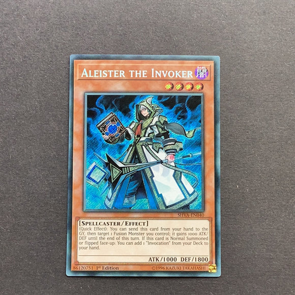 Yu-Gi-Oh Shadows in Valhalla - Aleister the Invoker - SHVA-EN040 - As Card Empire Yu-Gi-Oh Shadows in Valhalla - Aleister the Invoker - SHVA-EN040 - As Card Empire