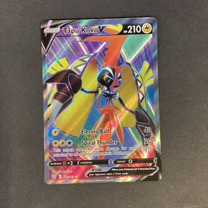 Pokemon Sword & Shield Battle Styles - Tapu Koko V - 147/163