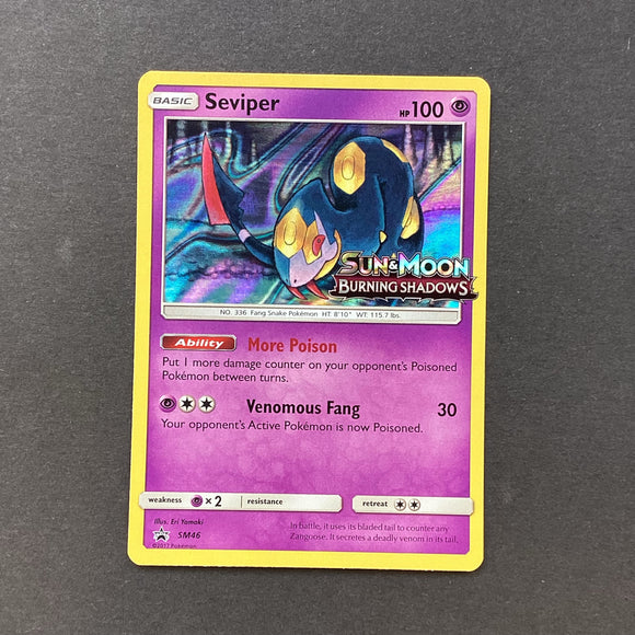 Pokemon Sun & Moon Promos - Seviper - SM46 - As New Rare Holo Promo Ca Card Empire Pokemon Sun & Moon Promos - Seviper - SM46 - As New Rare Holo Promo Ca Card Empire