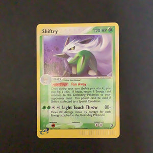 Pokemon EX Sandstorm - Shiftry - 012/100 - Used galexy Holo card