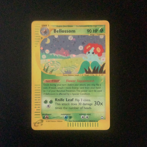 Pokemon Aquapolis - Bellossom - H05/H32 - Used Holo Rare card
