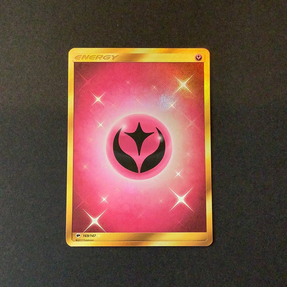 Pokemon Burning Shadows - Fairy Energy - 169/147 - Used Holo Rare card