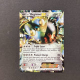 Pokemon Black & White Dragons Exalted - Registeel EX - 81/124 - Used Rare Holo Full Art Card