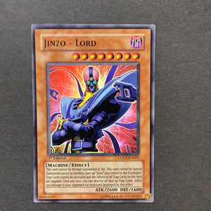 Yu-Gi-Oh Light of Destruction - Jinzo - Lord - LODT-EN007 - Used Super Rare card