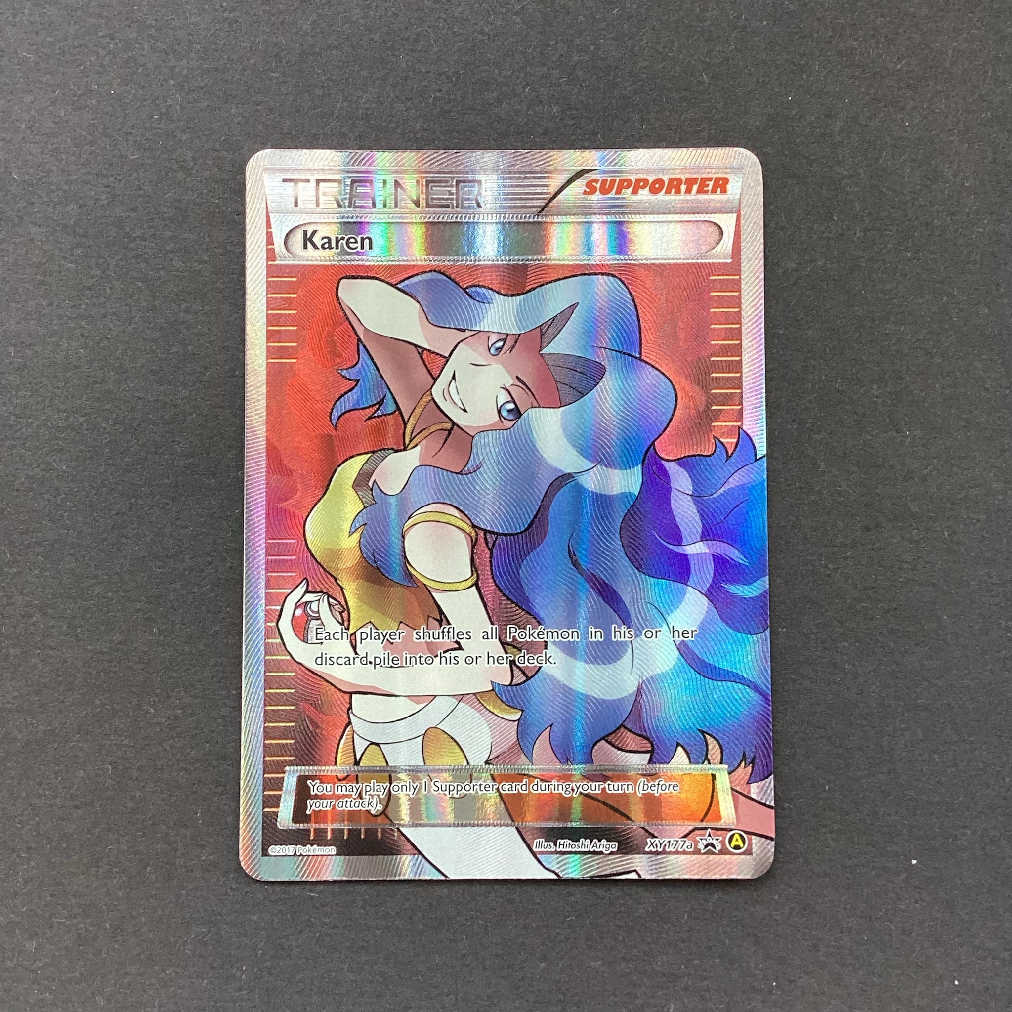 karen pokemon card Pokemon X & Y Promos - Karen - XY177a