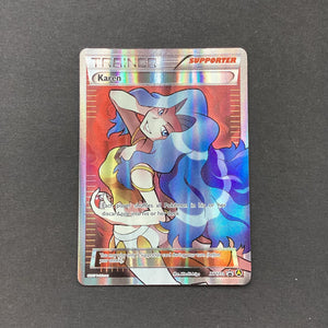 Pokemon X & Y Promos - Karen - XY177a - Used Rare Holo Full Art Promo Card