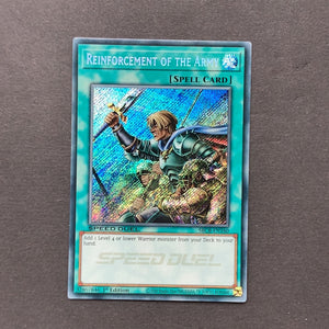 Yu-Gi-Oh! Reinforcement of the army SPEED DUEL SBCB-EN160 1st edition Secret Rare Near Mint Condition