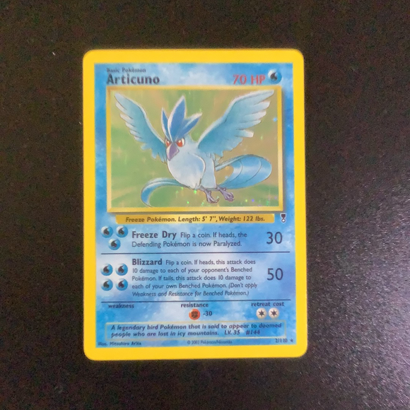 *Pokemon Legendary Collection - Articuno - 002/110-011416 - New Holo Rare card