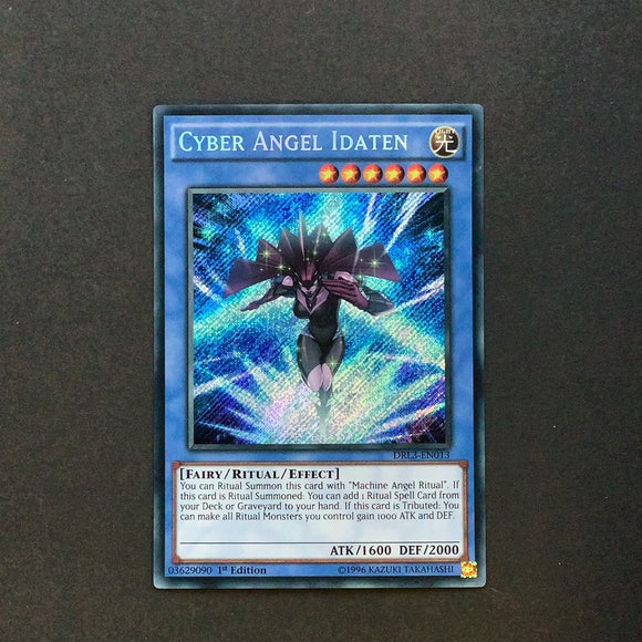 Yu-gi-oh Dragons of Legend Unleashed - Cyber Angel Idaten - DRL3-EN013 - Used Secret Rare card