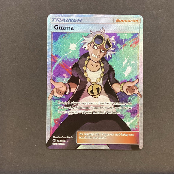 Pokemon Sun & Moon Burning Shadows - Guzma - 143/147 - Used Rare Holo Card Empire Pokemon Sun & Moon Burning Shadows - Guzma - 143/147 - Used Rare Holo Card Empire