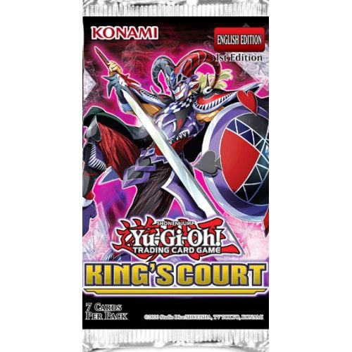 Yu-Gi-Oh Kings Court - 1st edition  - 1 Booster PACK