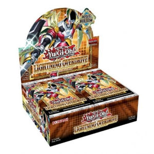 Yu-Gi-Oh FACTORY SEALED Booster Box - Lightning Overdrive - New Booster Box