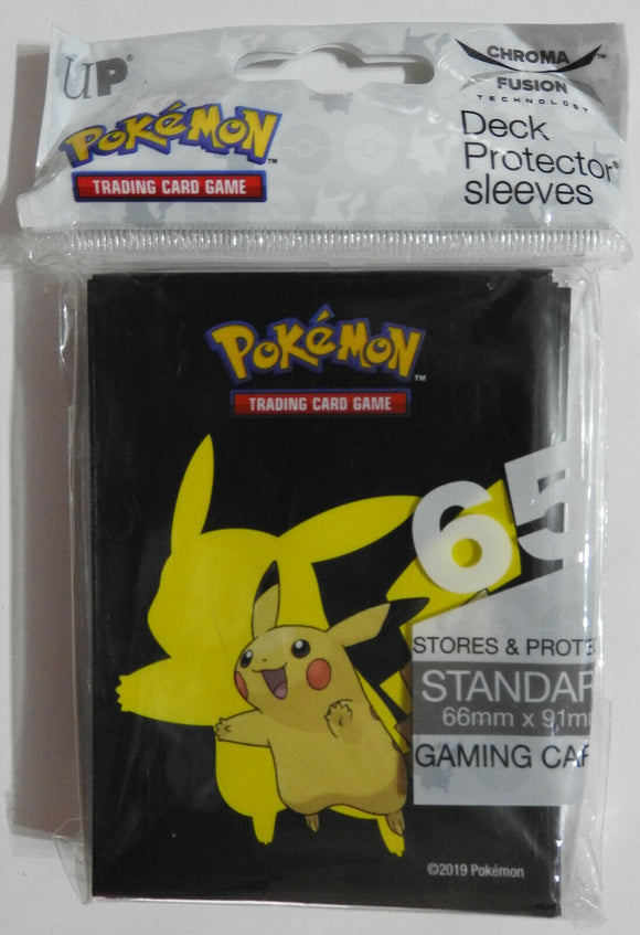 Pokemon  - Pikachu Deck Protector Sleeves Standard x 65